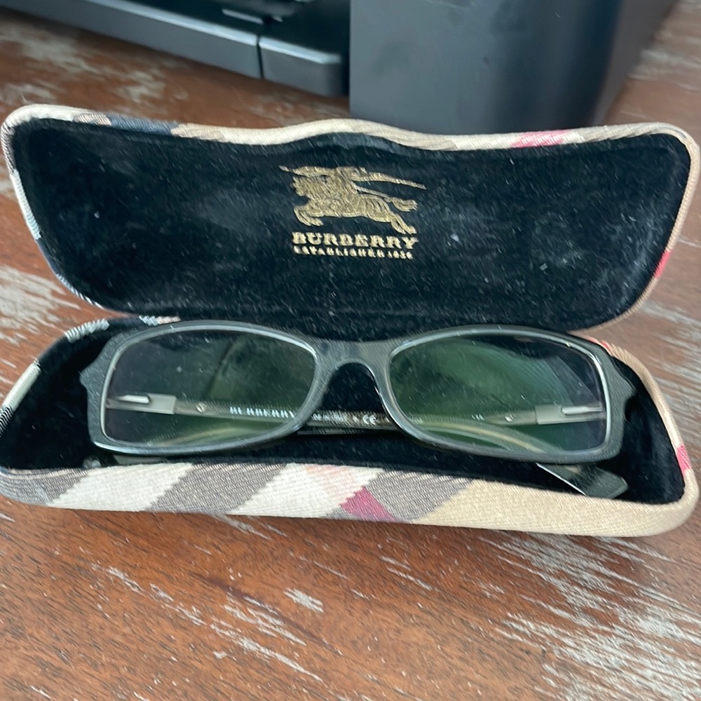 Burberry Brown Ay1633108 Rectangular Eyeglasses W… - image 1